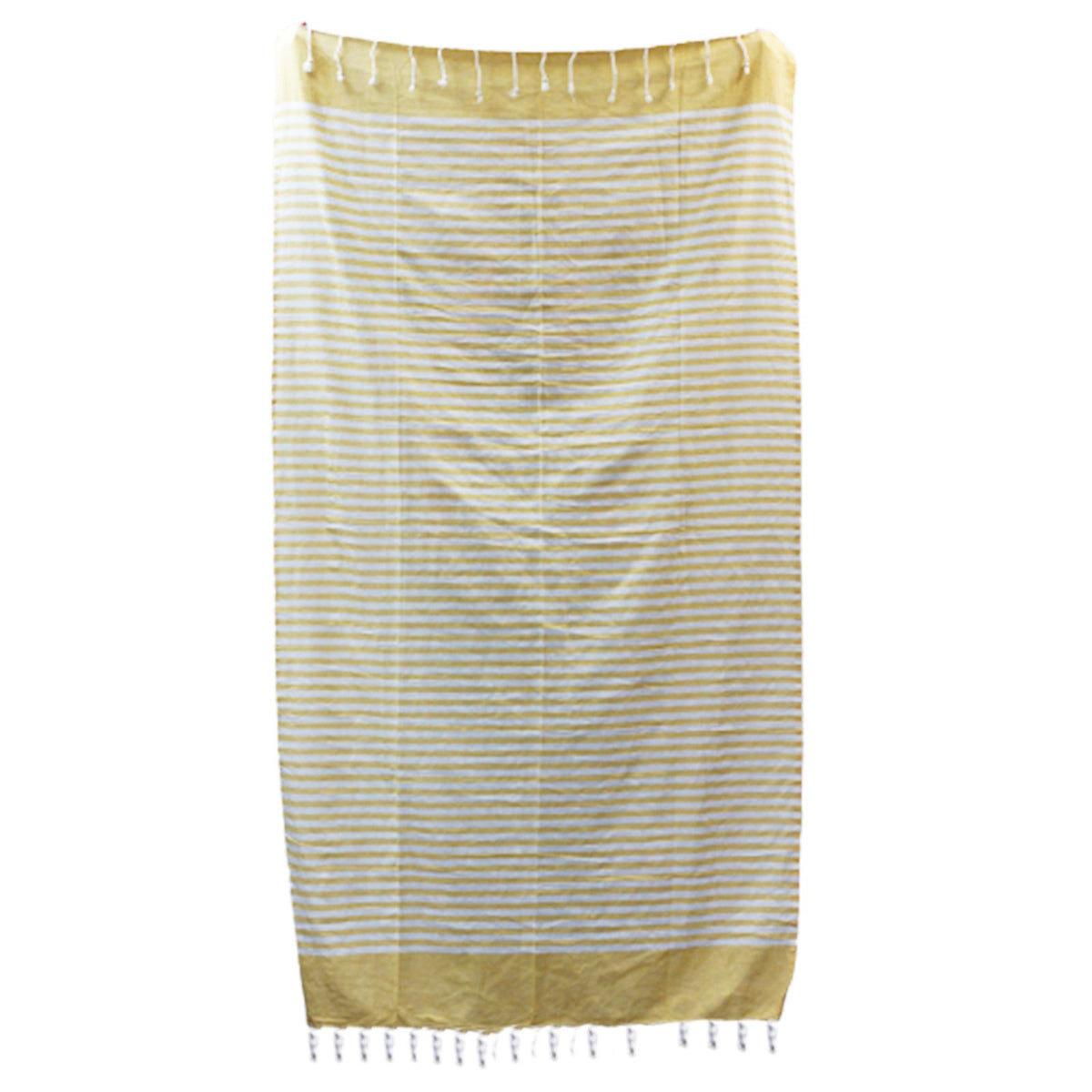 Toalha de Algodão Pareô - 100x180 cm - Amarelo Sol