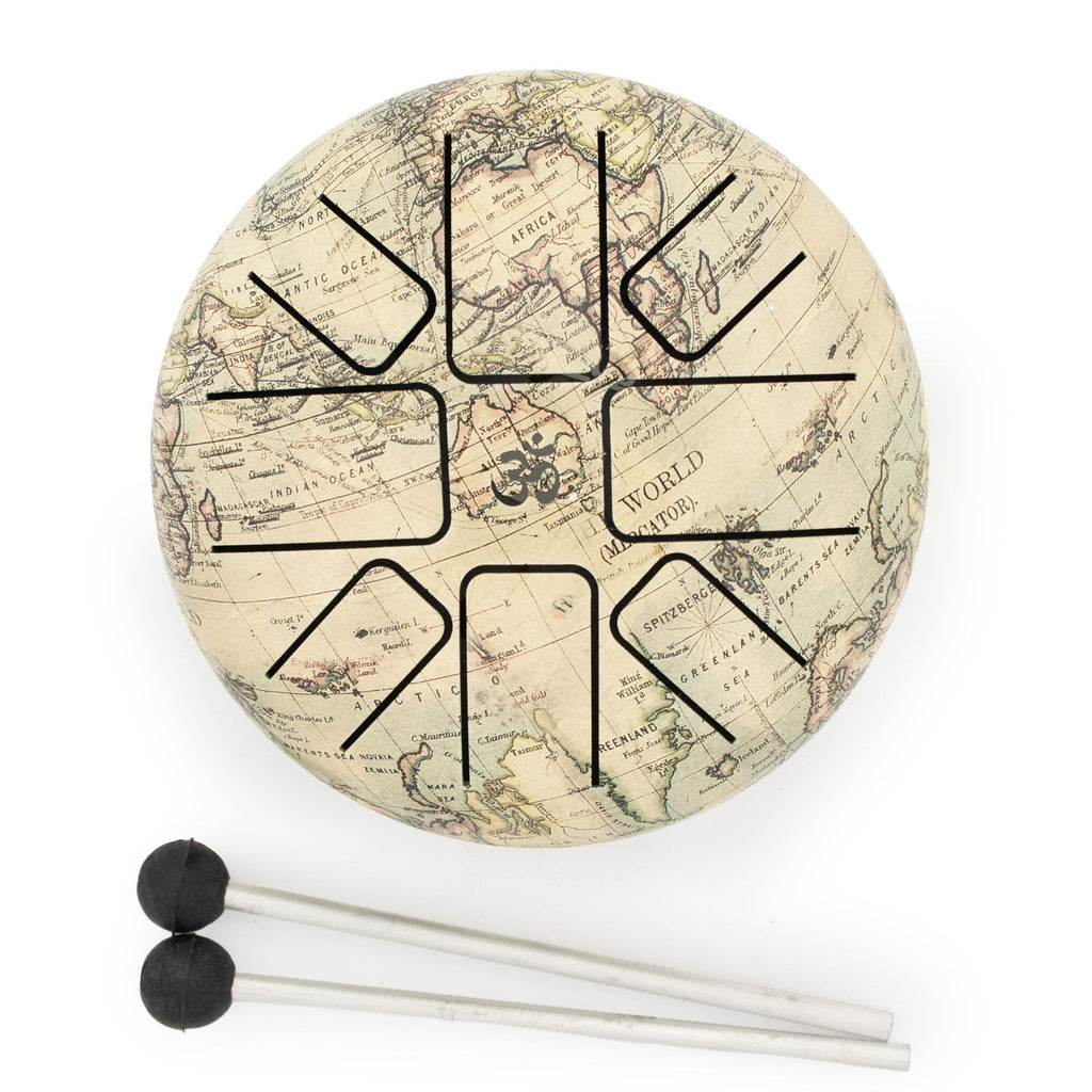 Tiefes Midi Hapi Drum Atlas - 14x7 cm