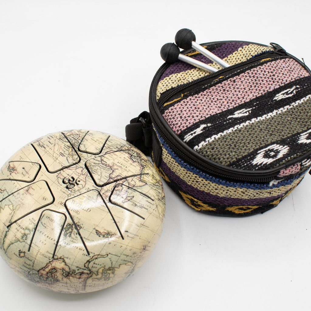Tiefes Midi Hapi Drum Atlas - 14x7 cm