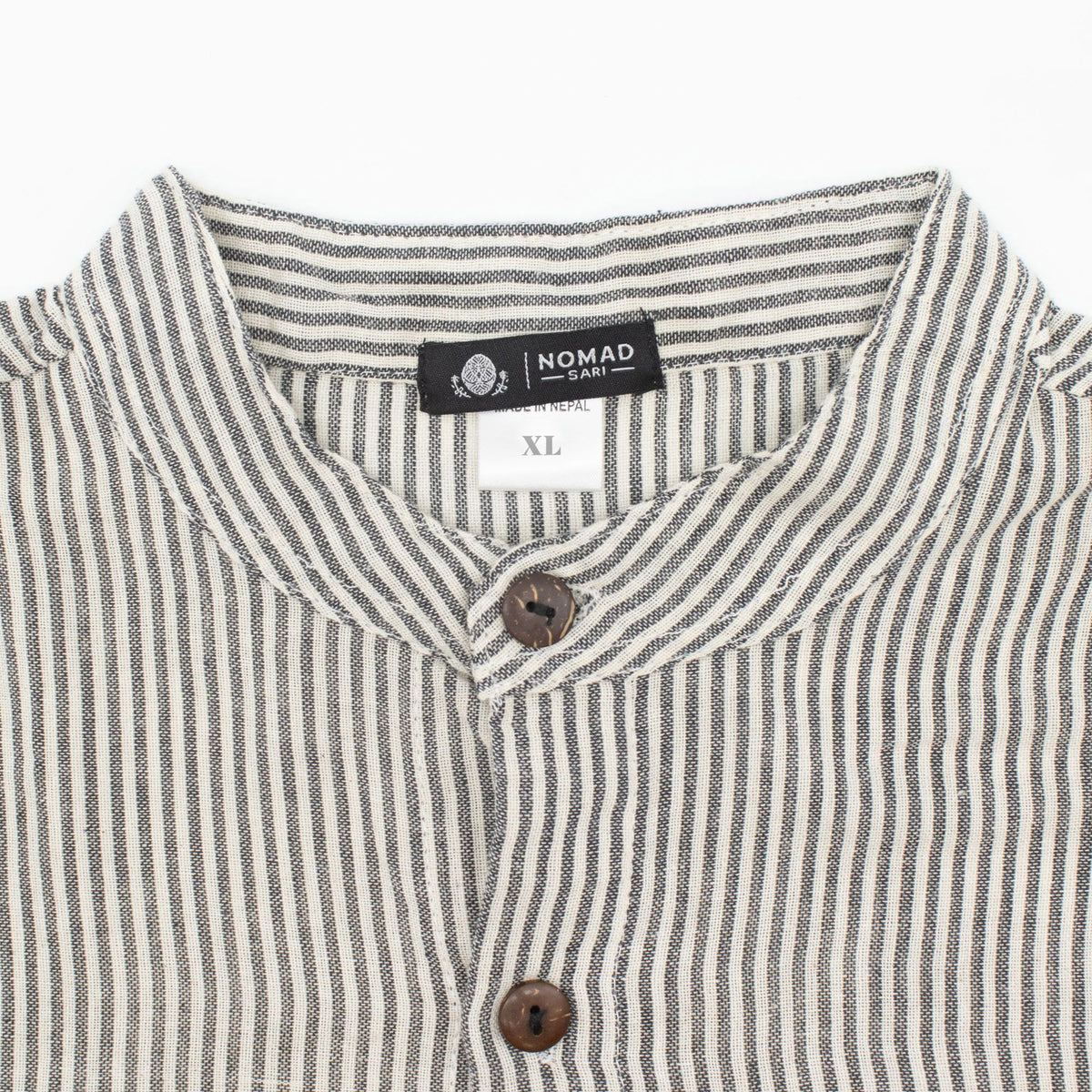 Camisa Nomad Sari Grandad - Cinza Pedra - XL