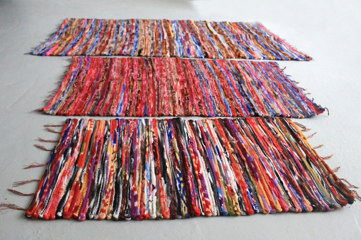 Kleiner Flickenteppich - 50x90cm