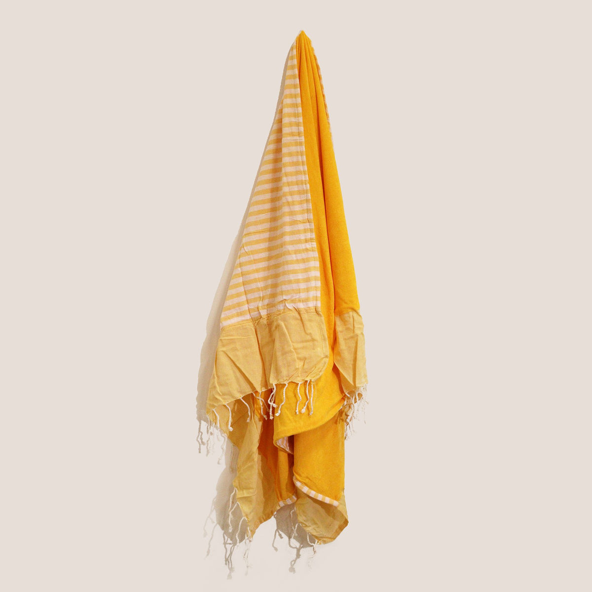 Toalha de Algodão Pareô - 100x180 cm - Amarelo Sol