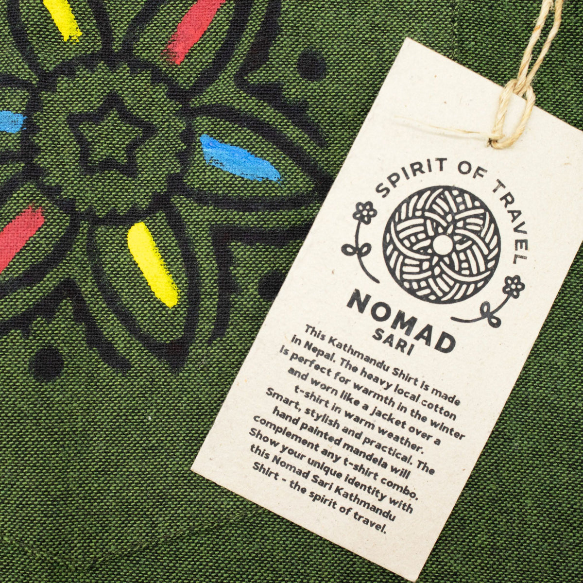 Camisola Nomad Sari Kathmandu - Verde Floresta - XXL