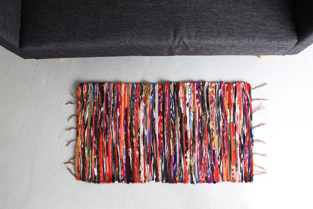 Kleiner Flickenteppich - 50x90cm