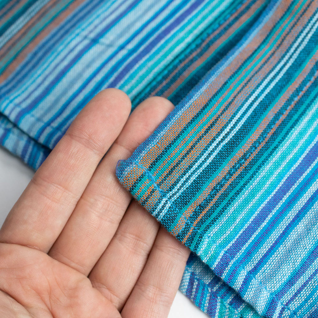 Nomad Sari Grandad Shirt – Türkis – M