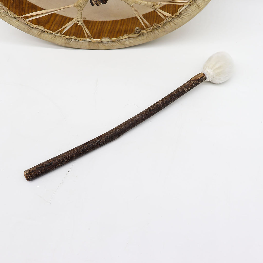 Bärengeist - Schamanentrommel und Schlegel - Stimmbar - 40 cm