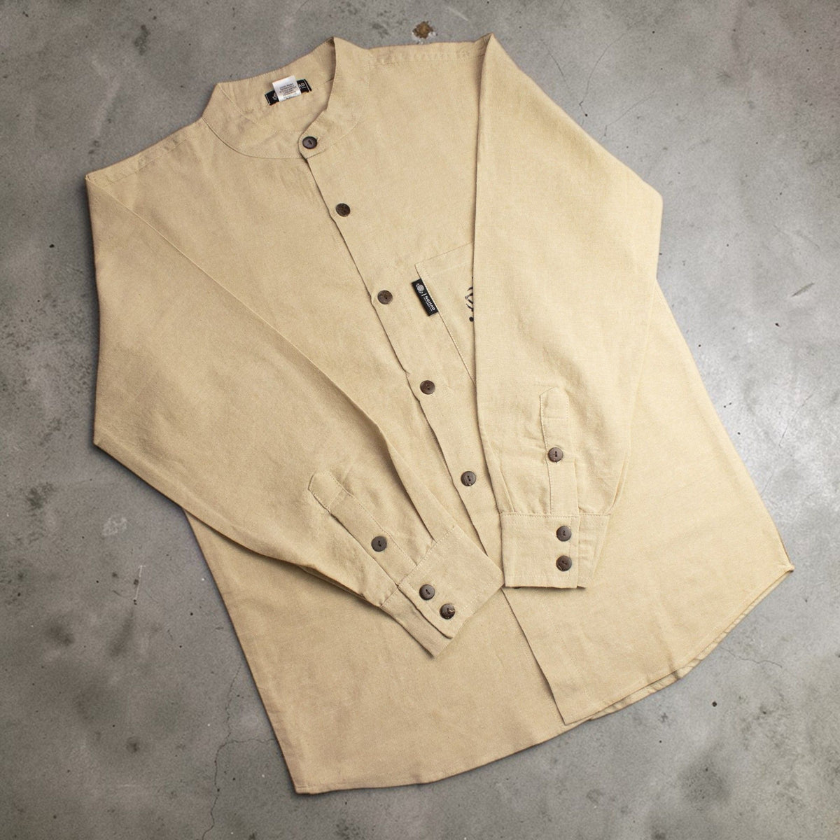 Camisa Nomad Sari Kathmandu - Cor Pedra - Tamanho Médio