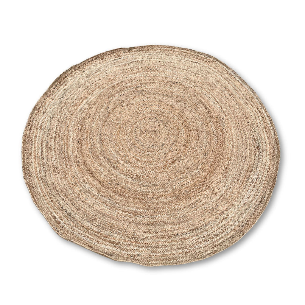 Tapete redondo grande de juta 150 cm