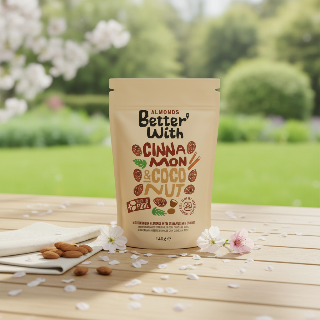Almendras de Idanha con Canela y Coco - 140g
