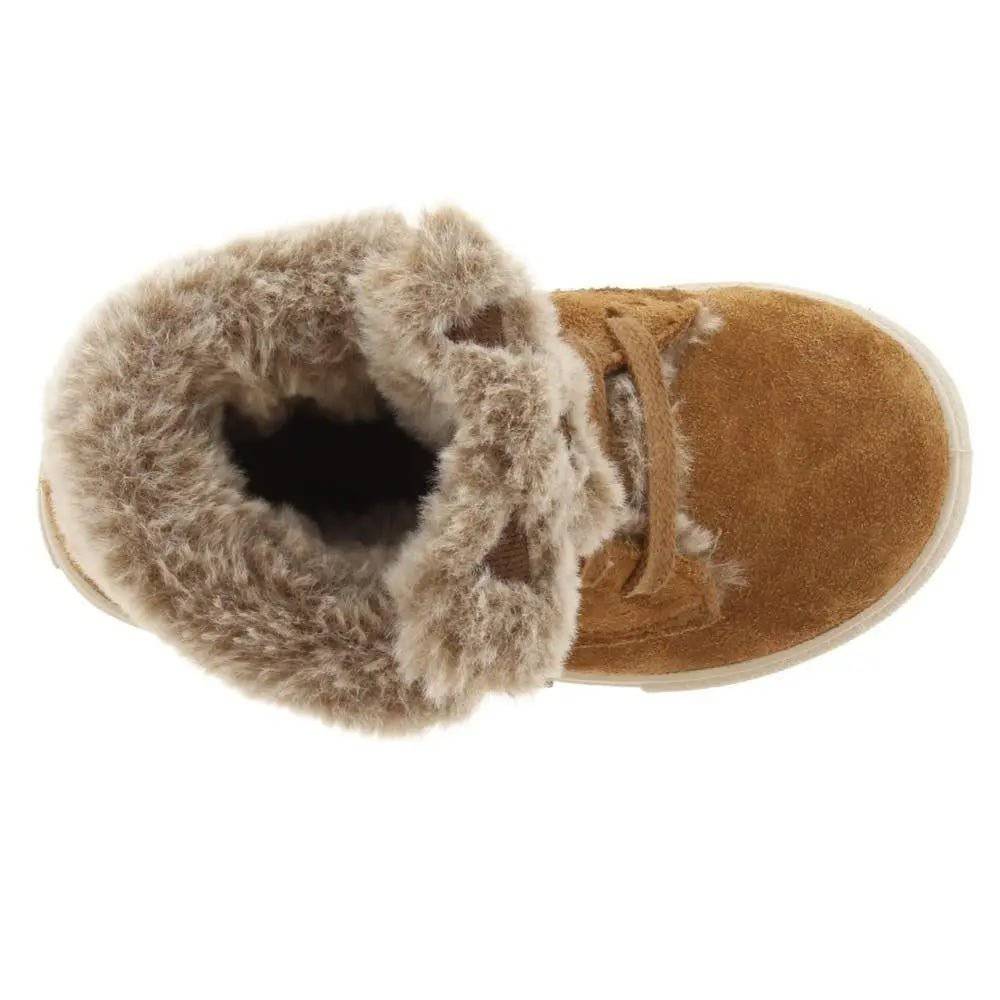 VICTORIA WILDLEDER-STIEFELETTEN MIT ANIMAL-PRINT