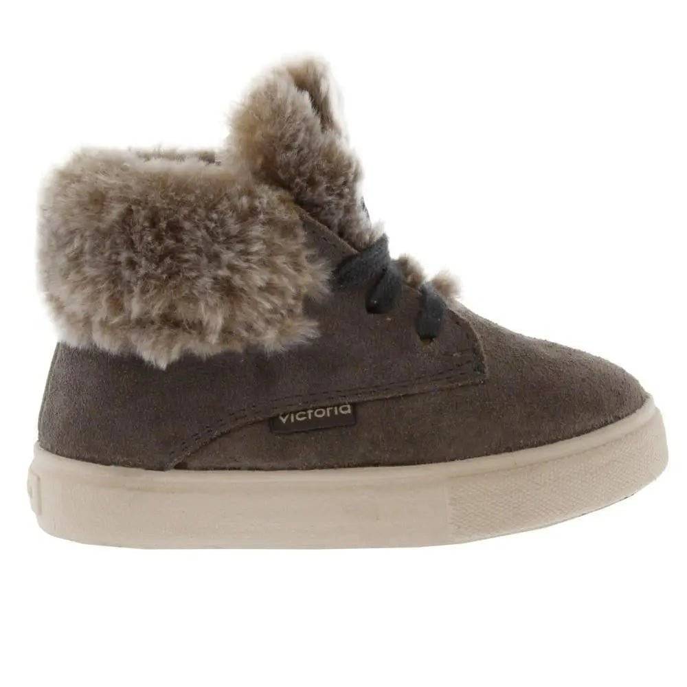 VICTORIA WILDLEDER-STIEFELETTEN MIT ANIMAL-PRINT