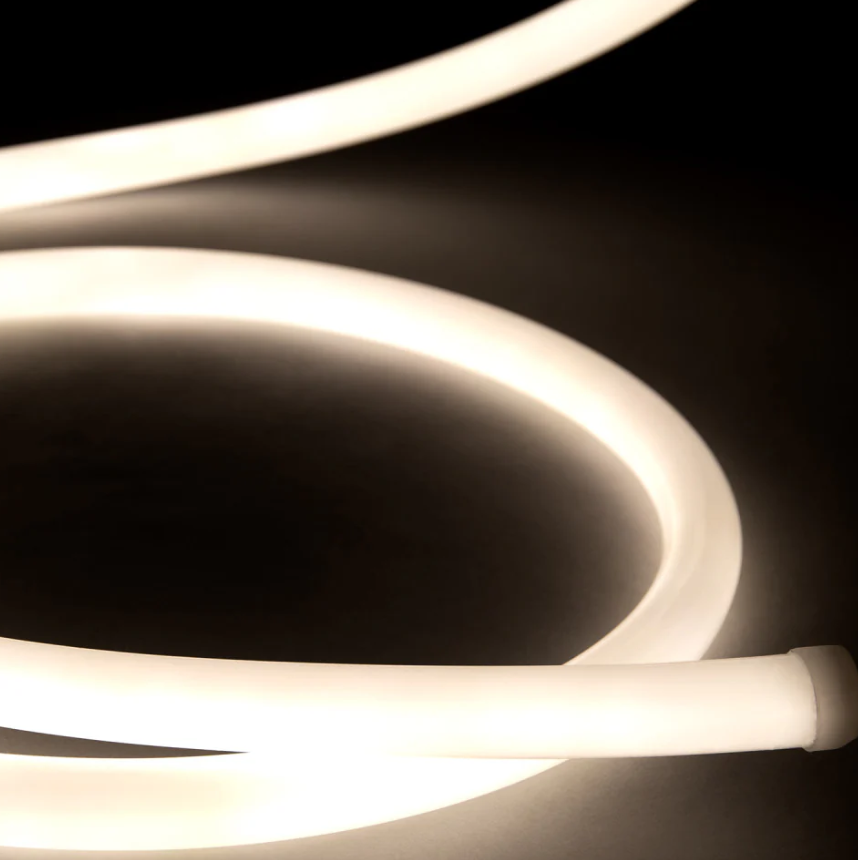 LED-Kreisband flexibel Neon - 220V - Aufbauinstallation - Ø15mm 22W/m x1M IP67
