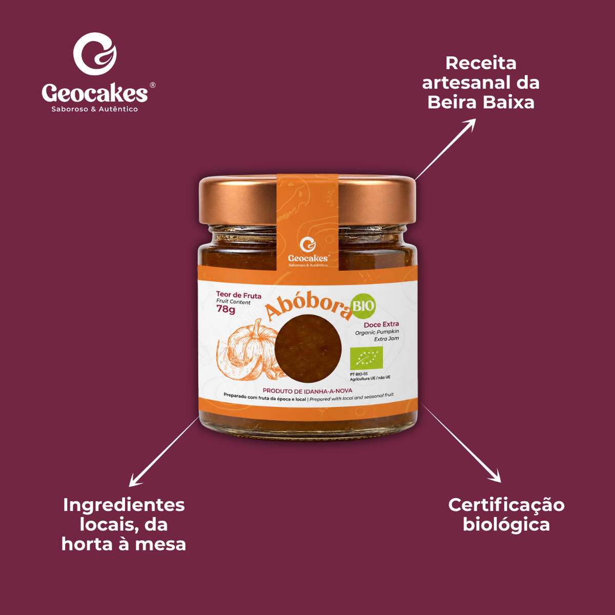 Bio-Kürbis-Fruchtaufstrich