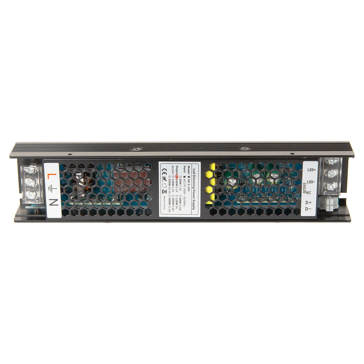 Dimmbarer 0-10V LED-Treiber 170-260V 24V 4,16A 100W IP20 [CP-HRS-100-24]