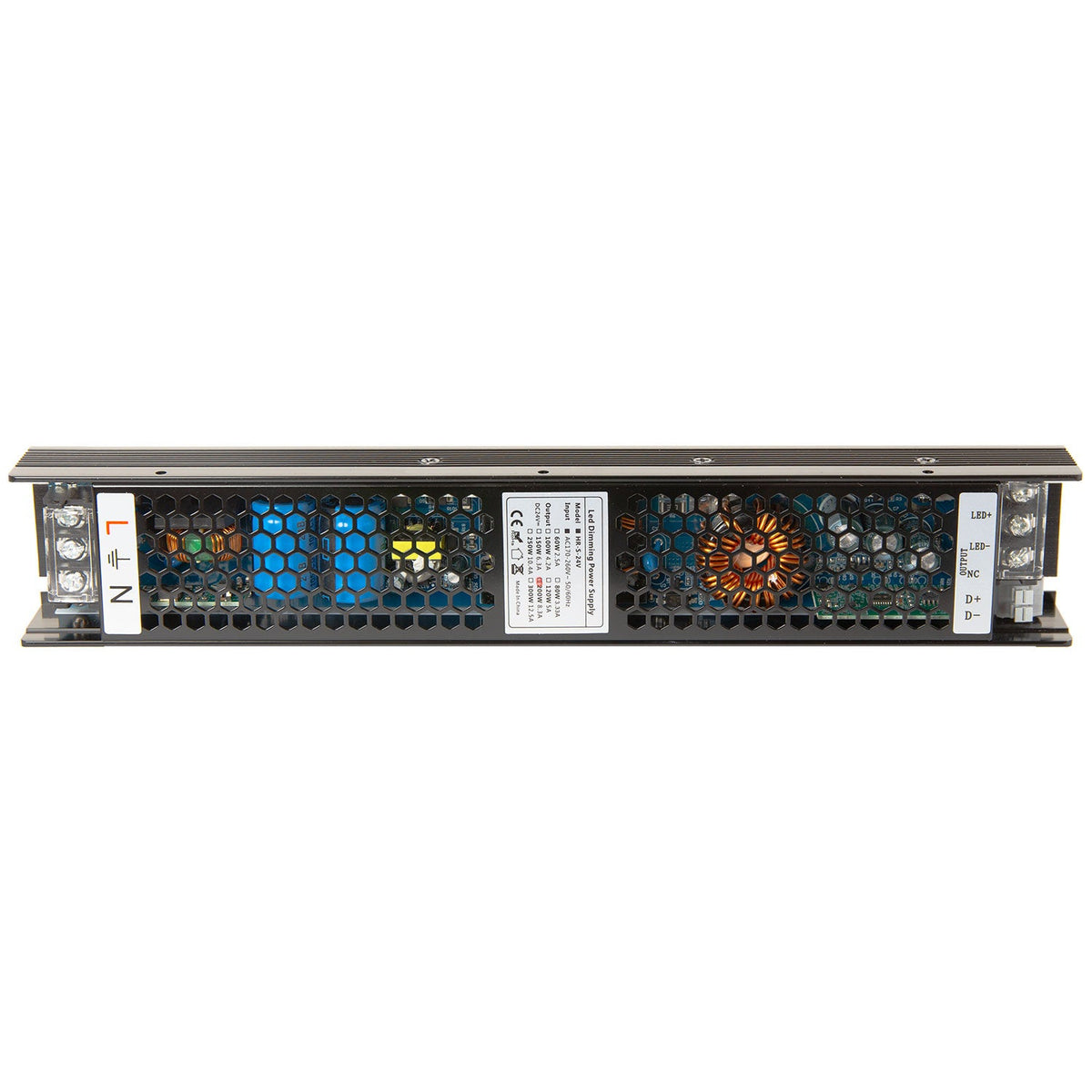 Dimmbarer 0-10V LED-Treiber 170-260V 24V 8.3A 200W IP20 [CP-HRS-200-24]