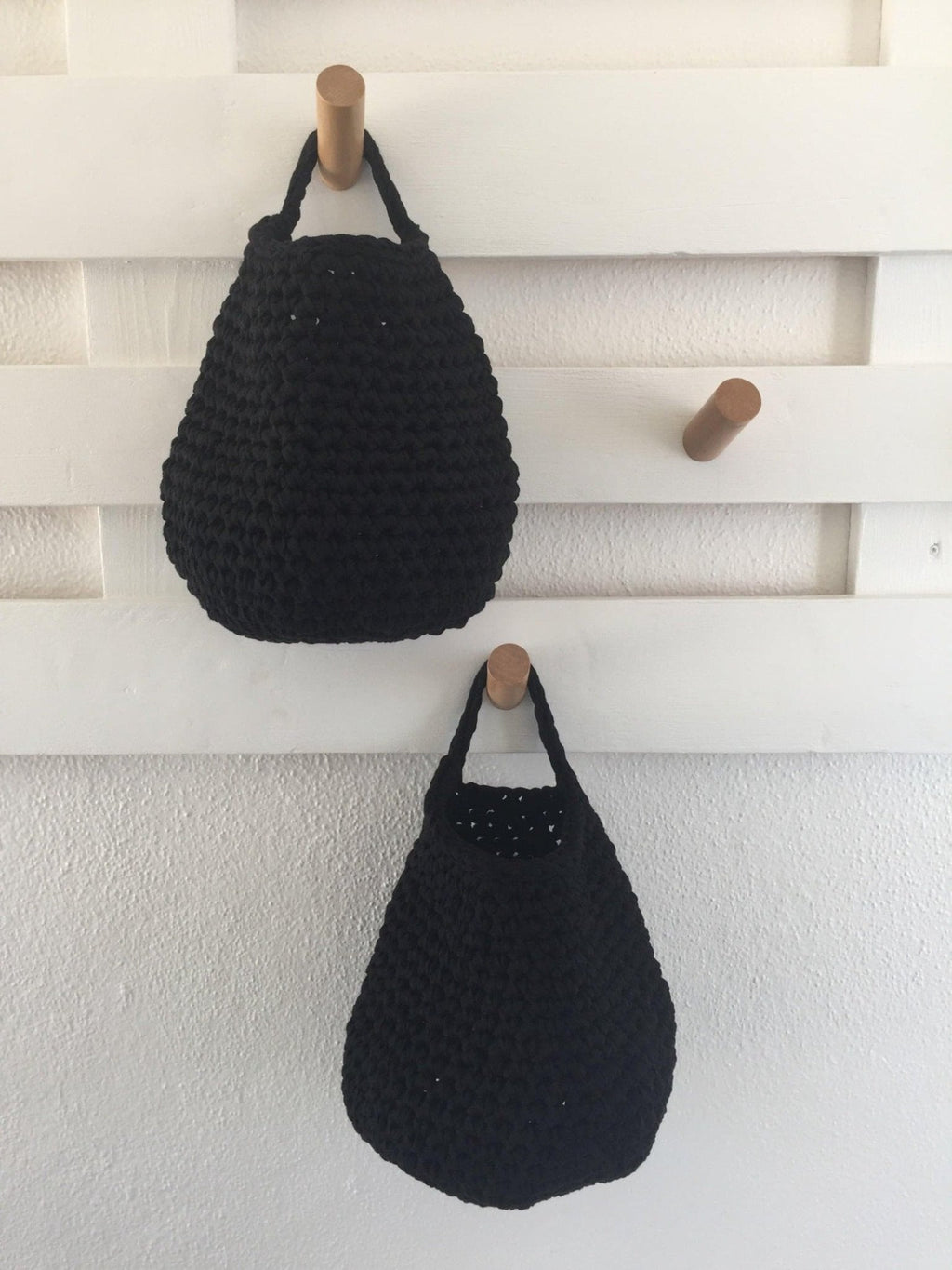 Häkelaufbewahrungstaschen, moderne Hängekörbe, Organizer für Zuhause