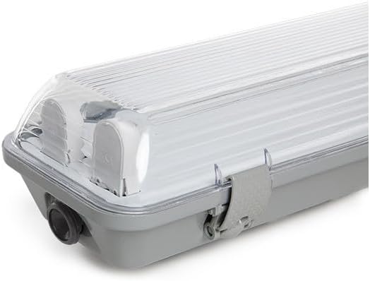 Kit de luz LED conectable a prueba de agua IP65: 2 tubos LED ABS/PC