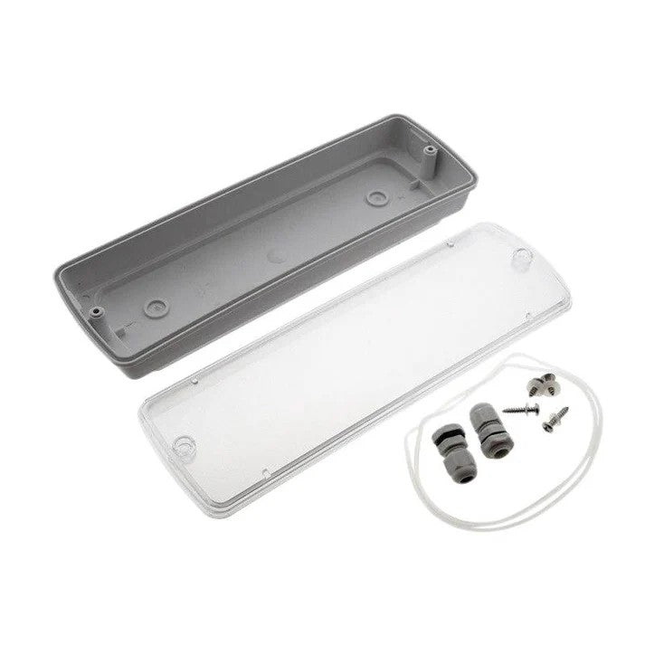 Kit de emergencia LED empotrado de 200 lúmenes con autocomprobación, caja impermeable IP65 / Permanente/No permanente 5000K