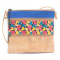 Cork Pattern stitching ladies cork crossbody bag BAGP-206