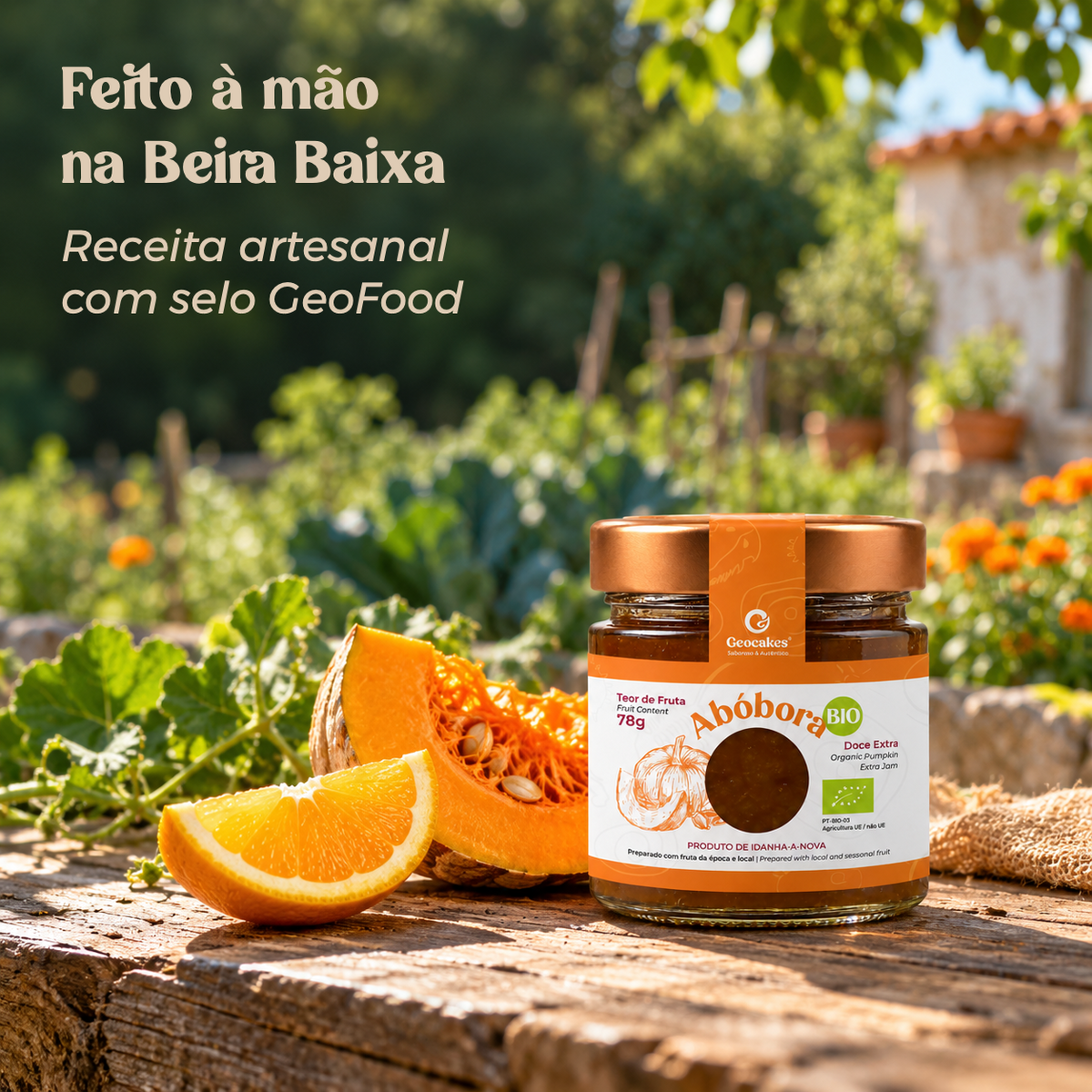 Doce Extra de Abóbora Biológico da Beira Baixa