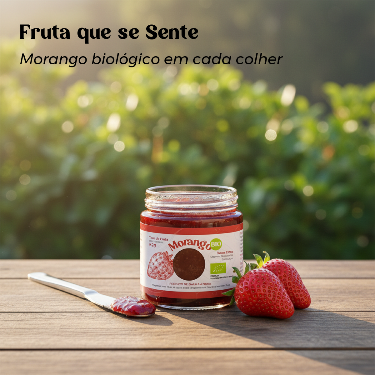 Bio-Konfitüre Erdbeere Extra