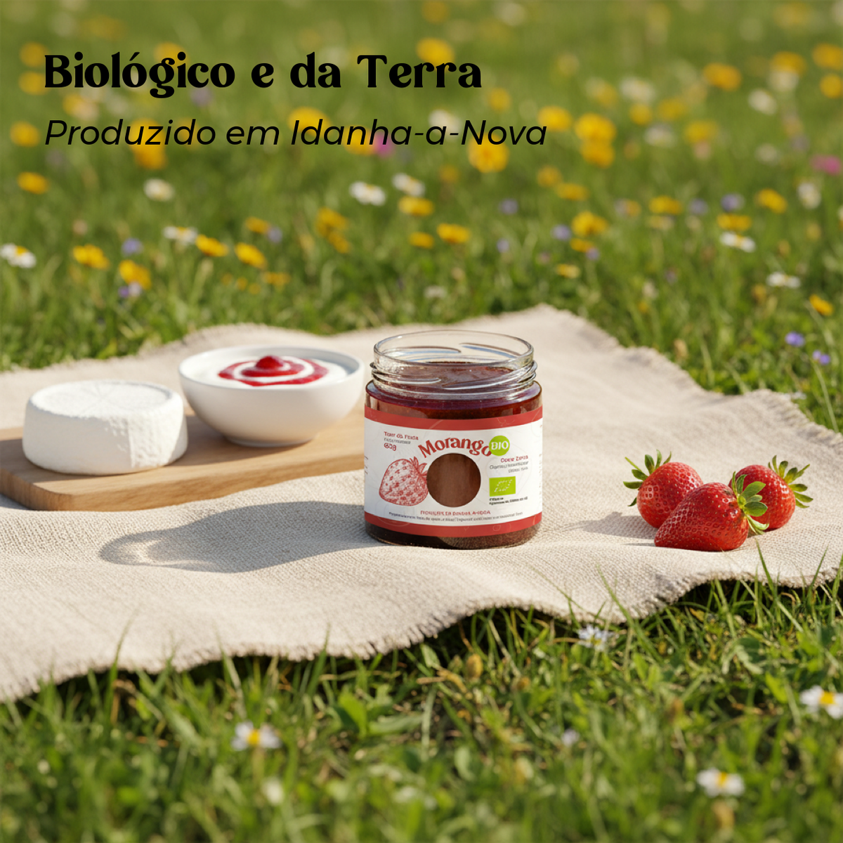 Bio-Konfitüre Erdbeere Extra