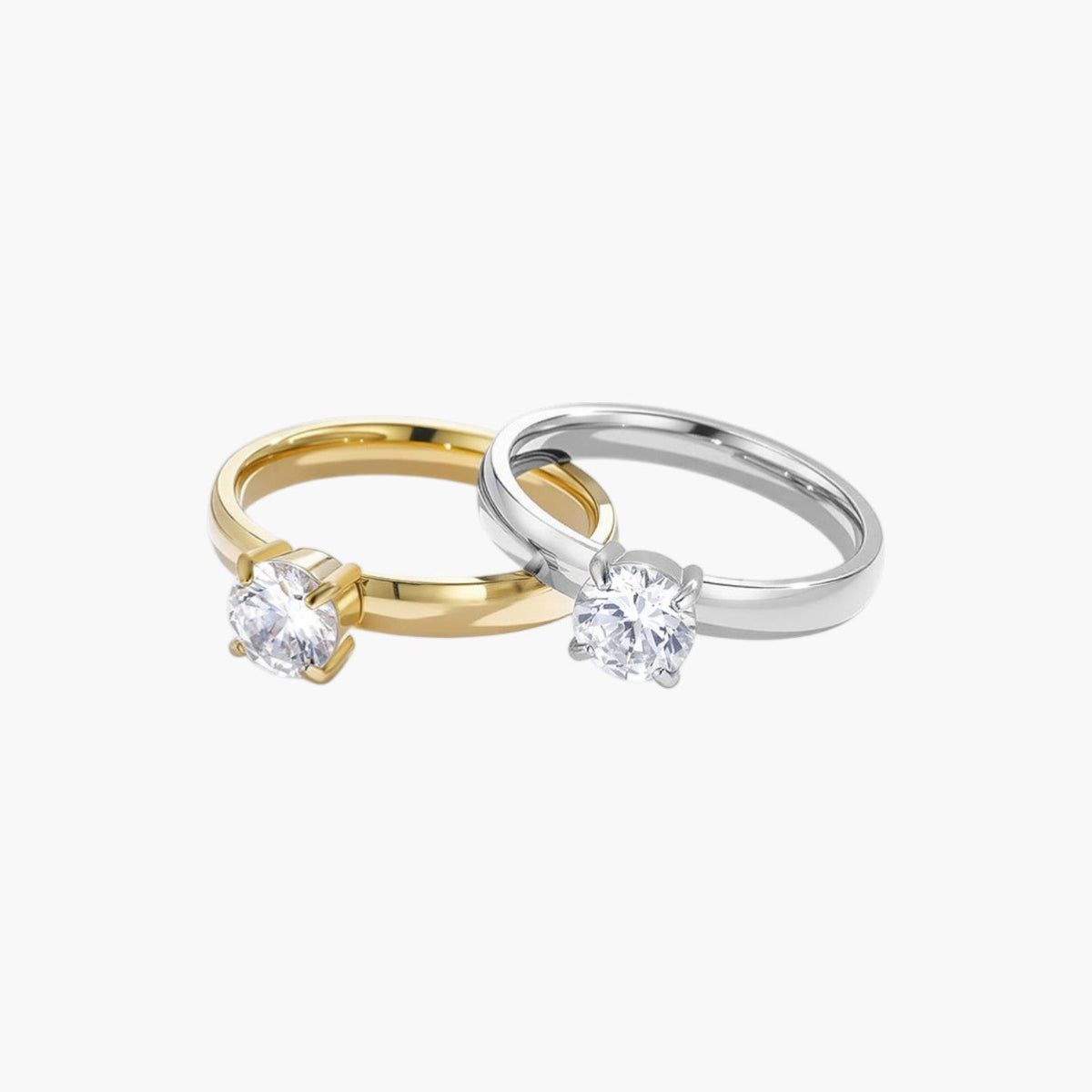 Anillo Clásico de Acero Inoxidable