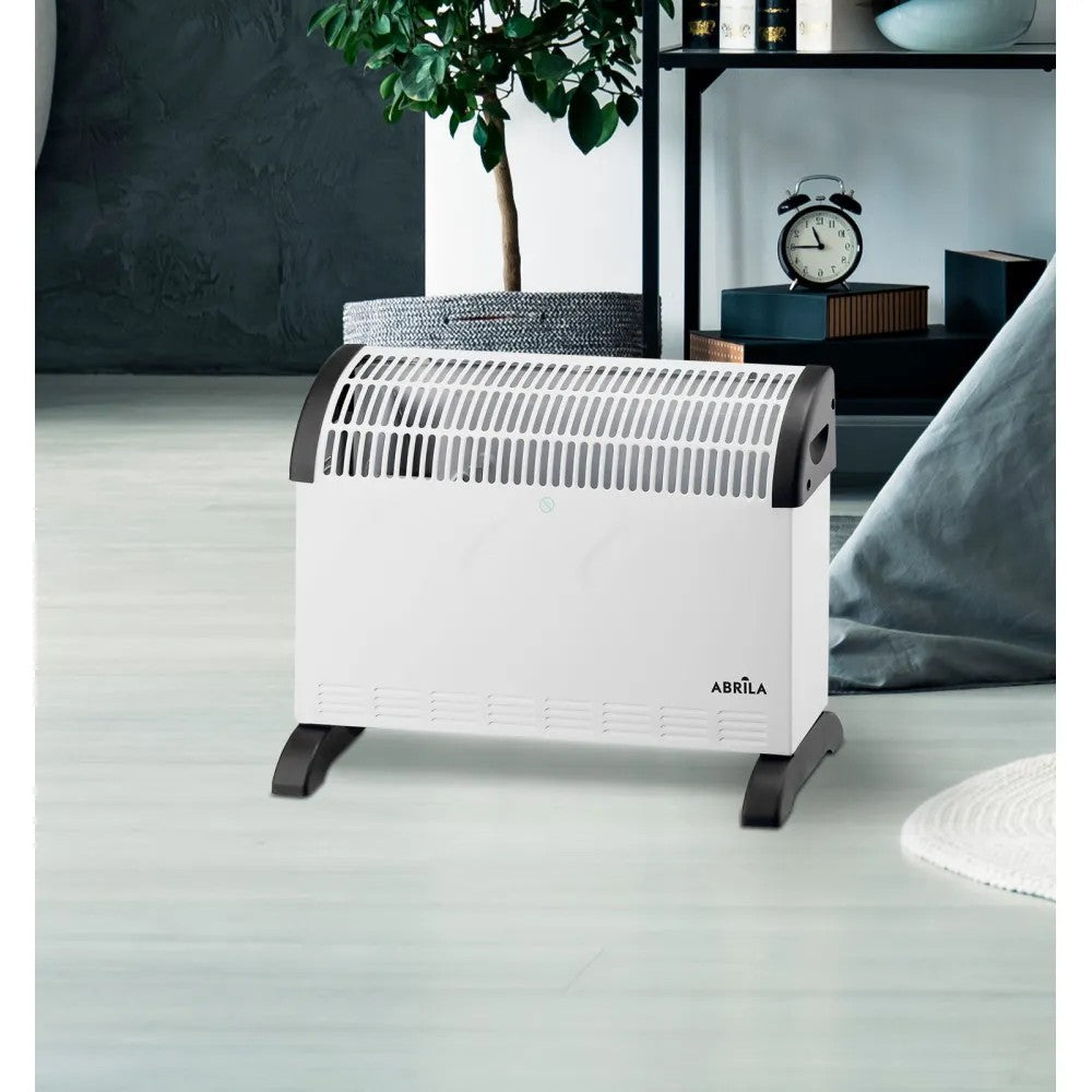 Convector Falla 2000W Branco, 3 Configurações de Potência, Termostato Ajustável, Proteção contra Superaquecimento, Função Massa