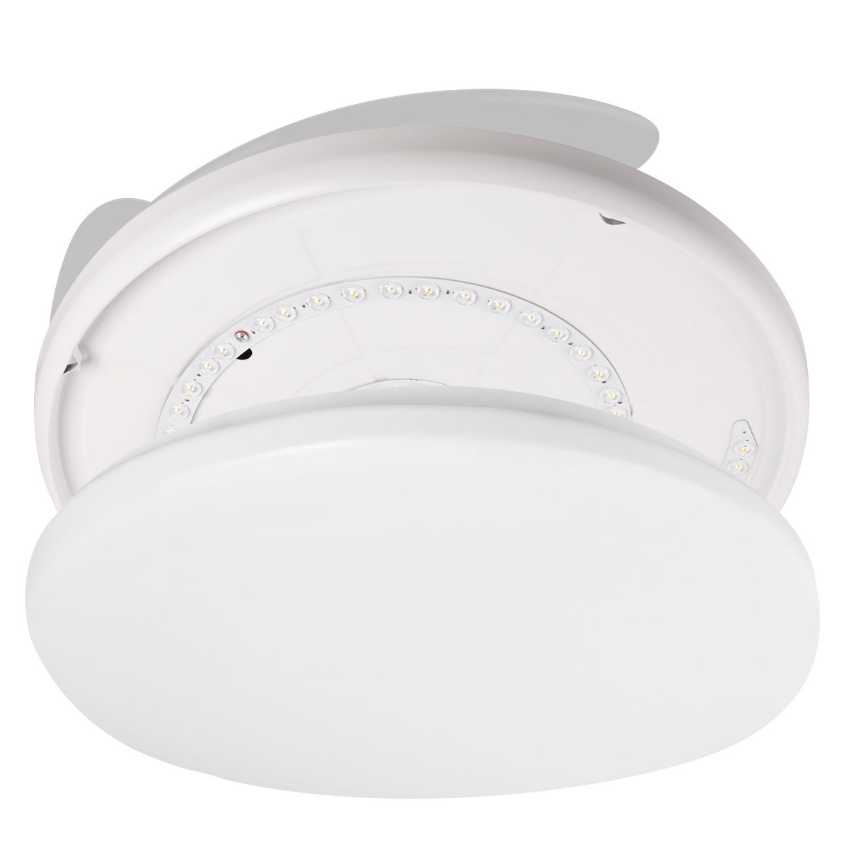Ventilador CC Trident, función Verano-Invierno, 59 W, blanco, 4 aspas, 107D, 6980 LM, dimmer, control remoto + temporizador + memoria, 3000