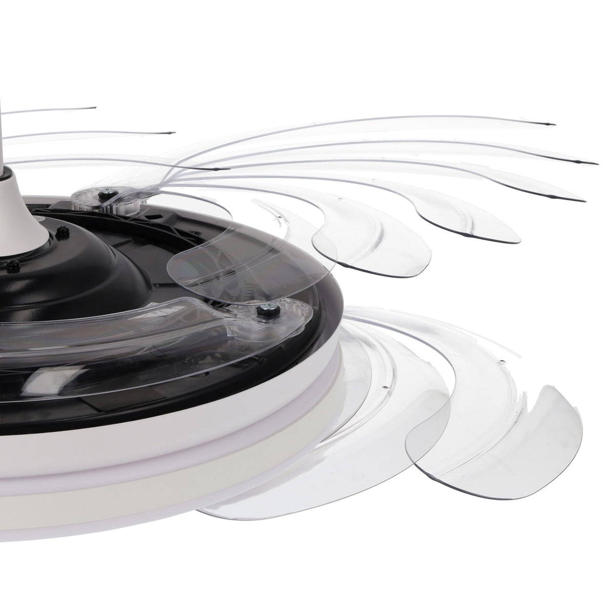 Ventilador CC Scorpion, Función Verano-Invierno, 59 W, Blanco, 4 Aspas, 107D, Regulador, 6980 LM, 3000-4000-6000 K, Control Remoto + Ti