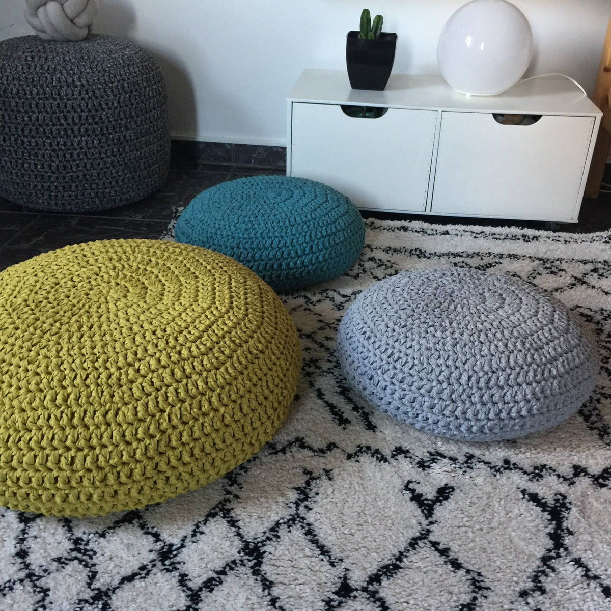 Floor Seating Cushions - Boho Home Decor