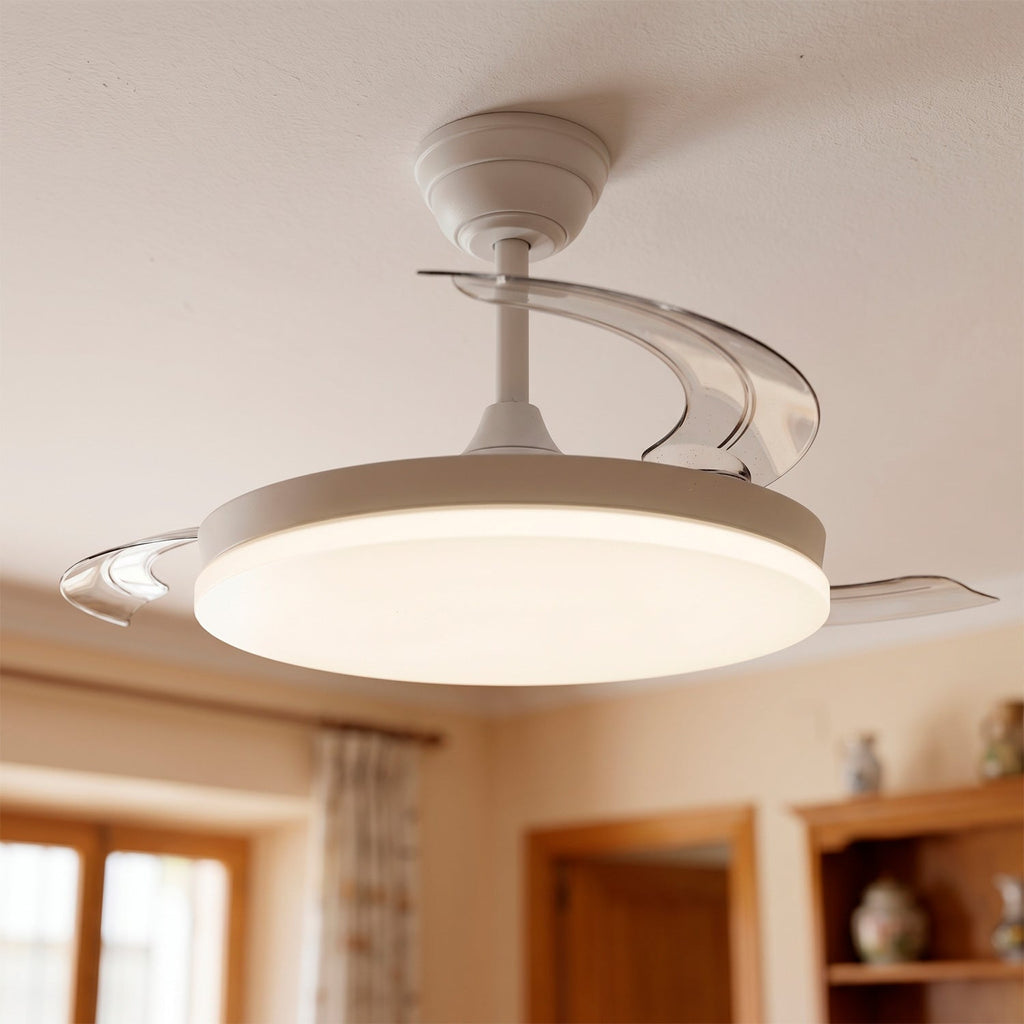 36er-Pack "Marele" DC-Ventilatoren · Sommer-Winter-Funktion · 48W · Weiß · 3 Flügel · 5040 lm · 3500-4000-6500K · Fernbedienung und Timer