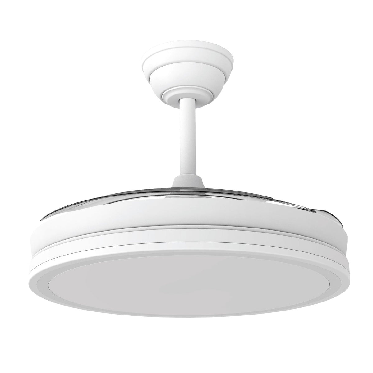 36er-Pack DC-Ventilatoren "Martina" · Sommer-Winter-Funktion · 48W · Weiß · 3 Flügel · 5040 lm · 3500-4000-6500K · Fernbedienung und Timer