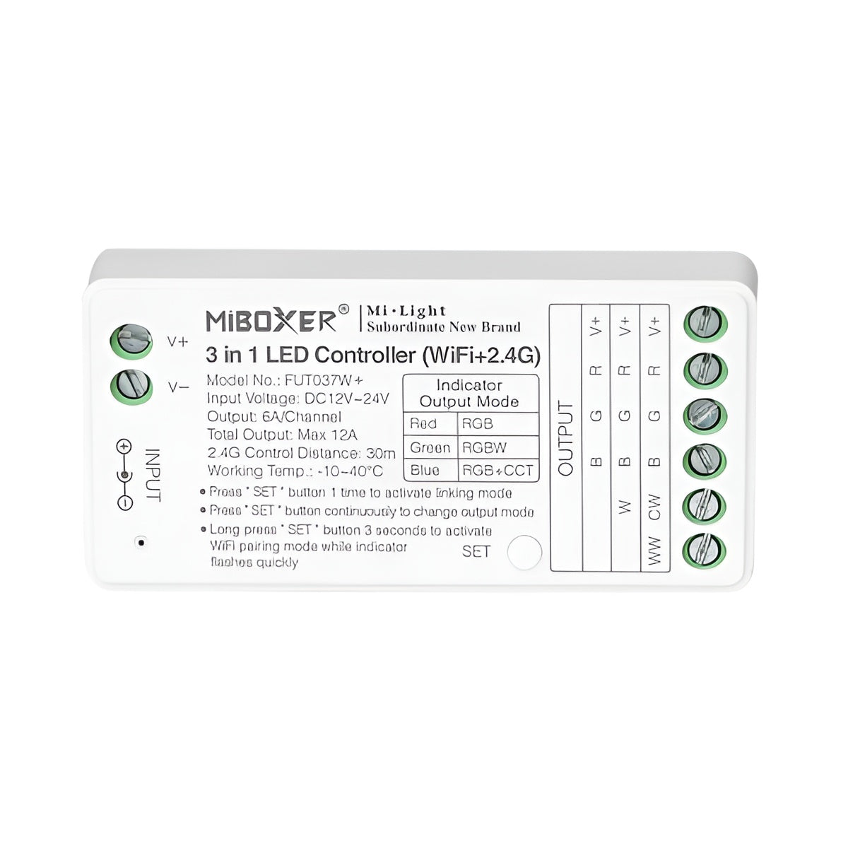 Controlador LED 3 en 1 de 2,4 GHz [HLP-E3-RF]