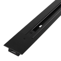 Calha Embutida Monofásica para Focos LED 2M Preto [HO-218000CARRIL-N-2M-EM]