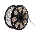 LED-Streifen 120 LEDs/M 500W 1.000Lm 6000ºK SMD5050 220VAC IP65 x50M 40.000H [HO-220-120-50M-CW]