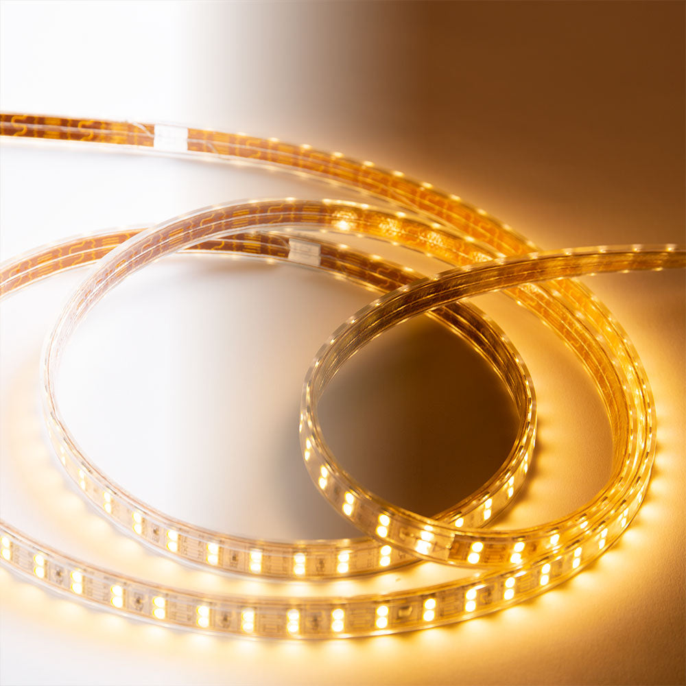 LED-Streifen 120 LEDs/M 500W 1.000Lm 6000ºK SMD5050 220VAC IP65 x50M 40.000H [HO-220-120-50M-CW]