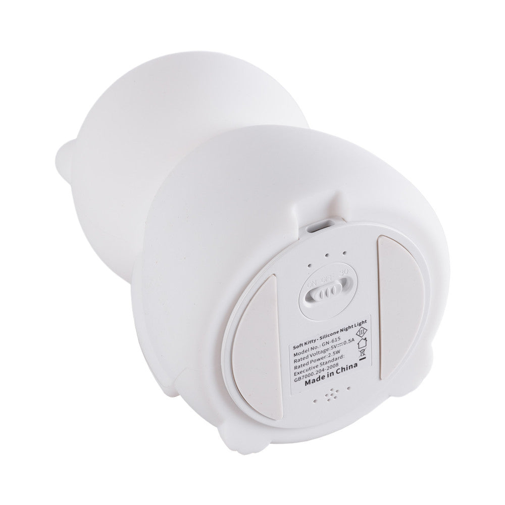 Dimmbare Kinder-LED-Tischleuchte mit Klatschen, 5VDC/USB 6500K [HO-GATO-WW-CW]