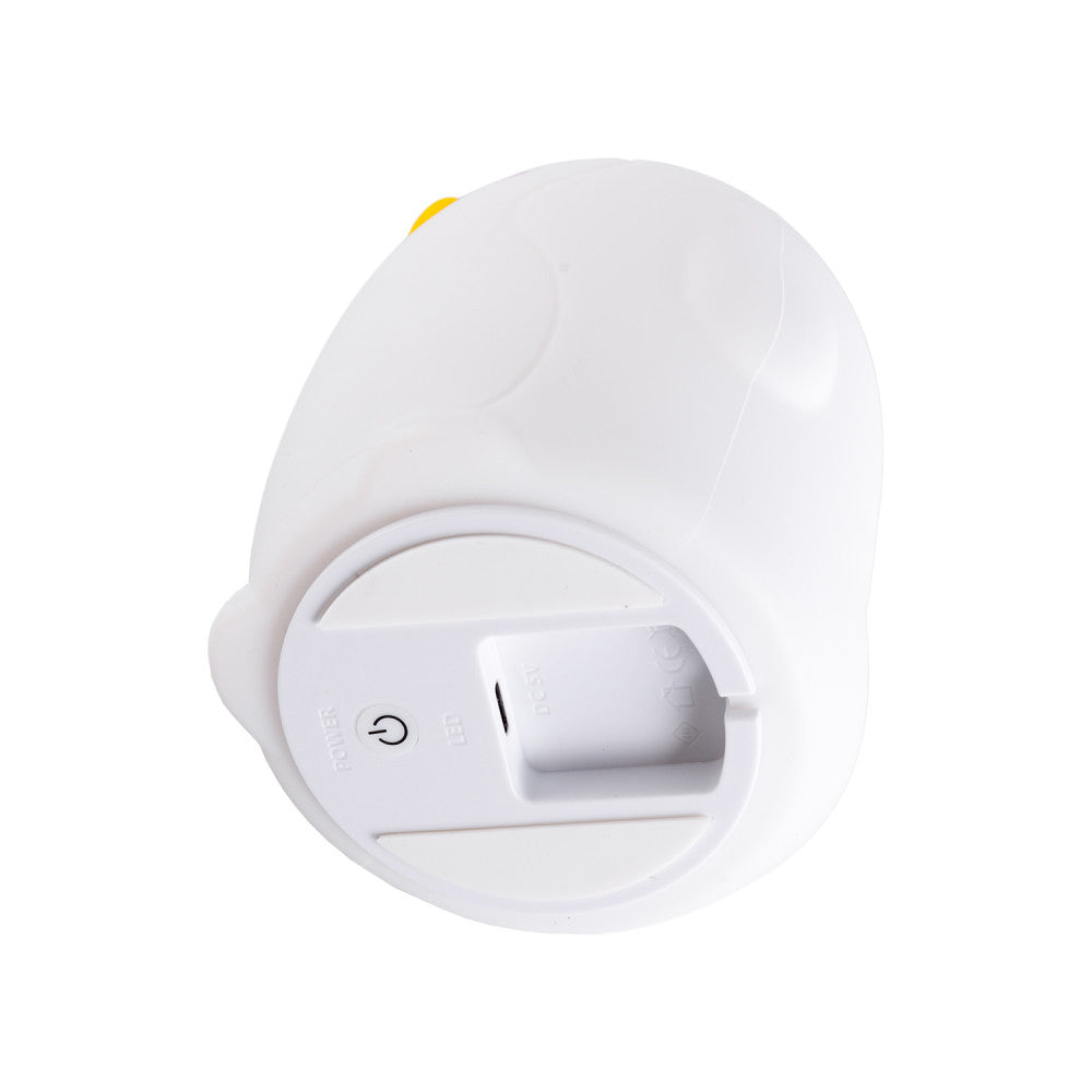 Candeeiro de mesa LED infantil regulável por palmas 5VDC/USB 6500K [HO-BIRD-WW-CW]