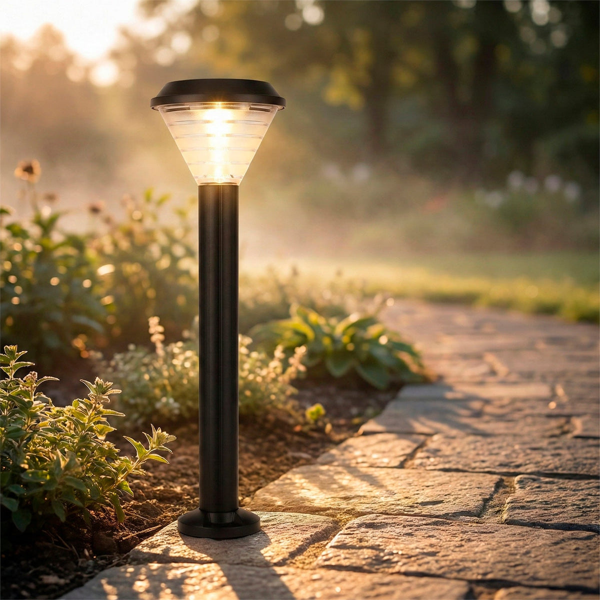 Farol solar LED "Nukus" 3000ºK Painel: 6V/3W Bateria: 3.7V/4000MaH