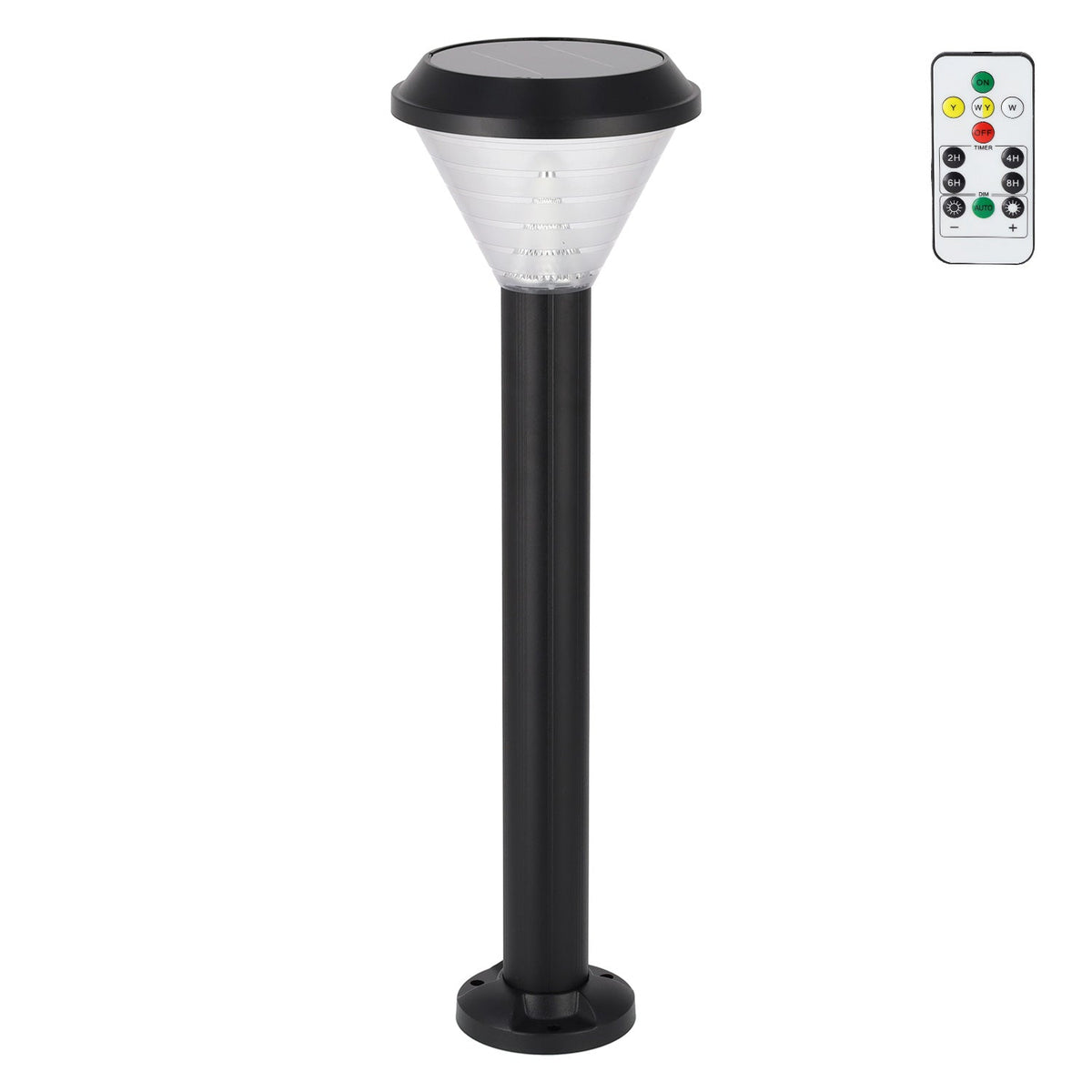 Farol solar LED "Nukus" 3000ºK Painel: 6V/3W Bateria: 3.7V/4000MaH