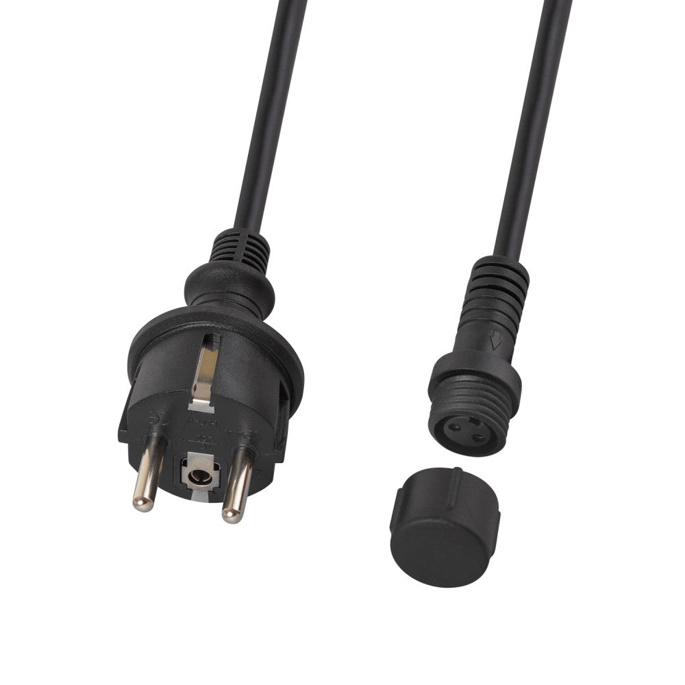 Cadeia de 40 Porta-Lâmpadas E27 20 Metros IP65 sem Lâmpadas [HO-CAD-20M-40xE27]