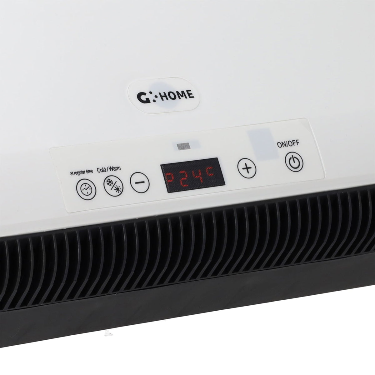 Aquecedor PTC + Ventilador 1600W Controle Remoto Branco