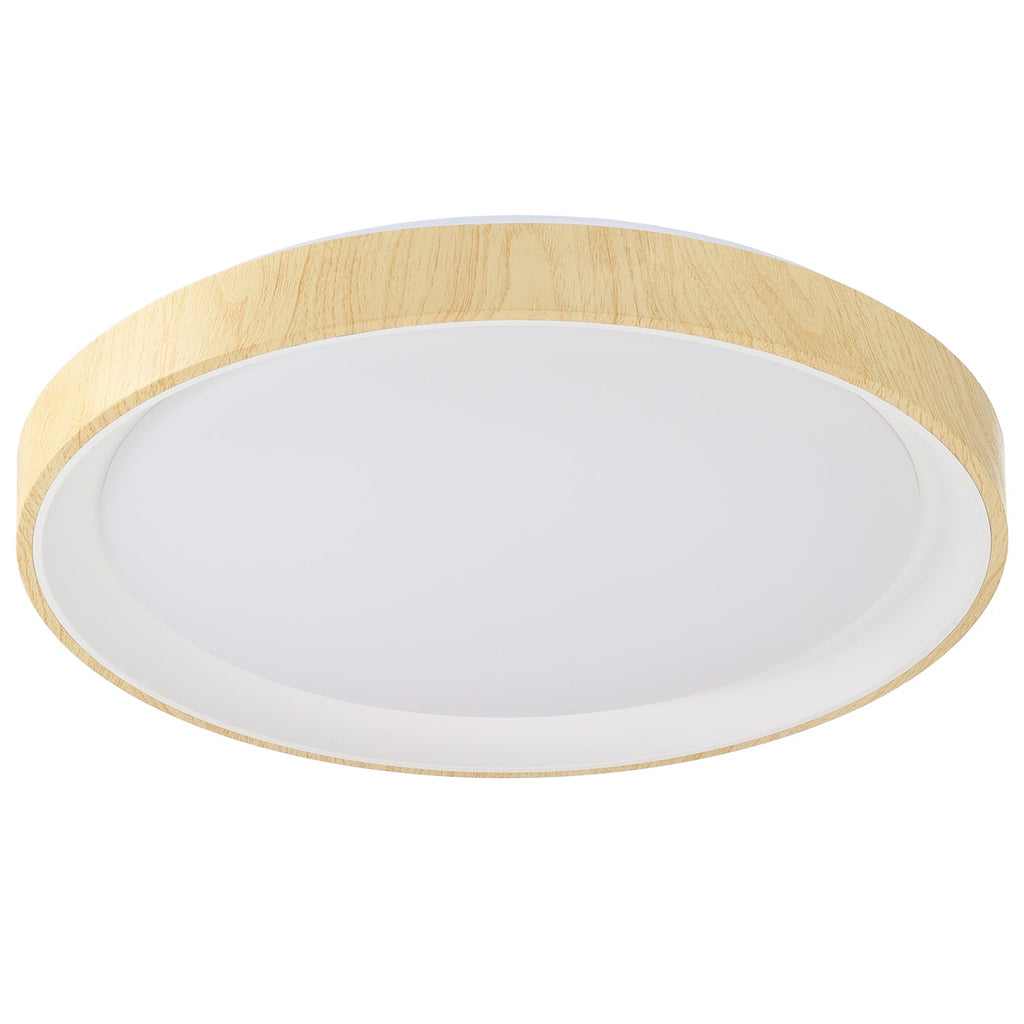 Luminária de teto LED decorativa 36W CCT 3000-6000ºK (tom de luz regulável) Controle remoto