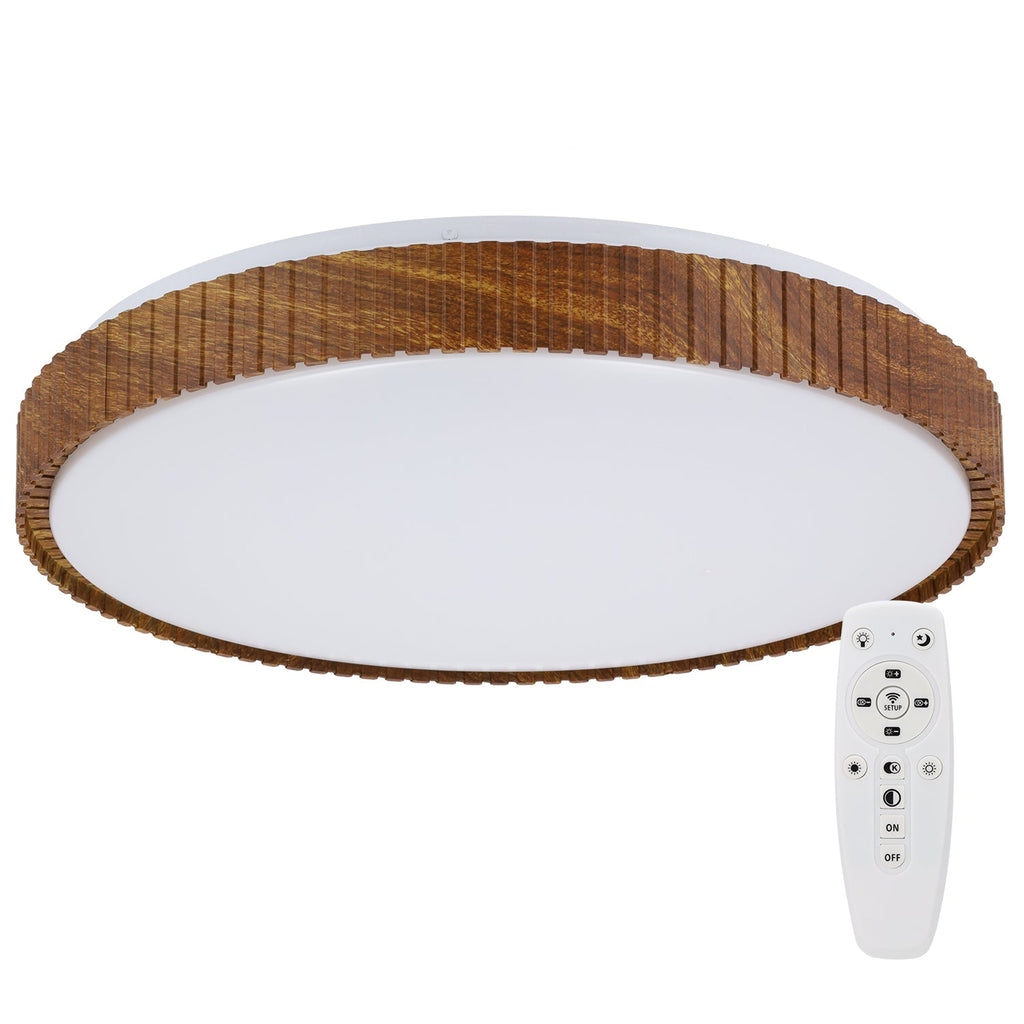 Luminaria de techo LED decorativa 40W CCT 3000-6000ºK (tono de luz regulable) Control remoto
