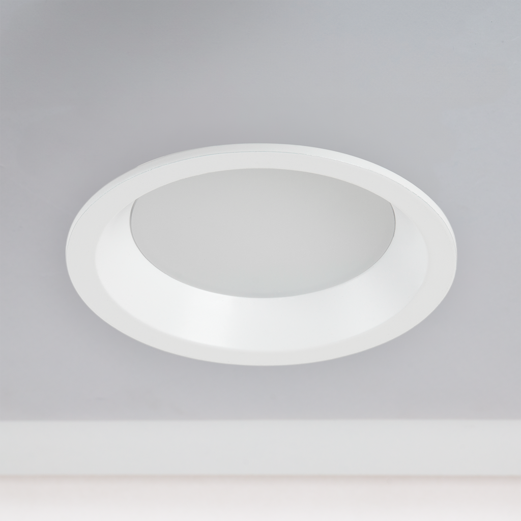 Downlight LED 12W 140Lm/W Driver LIFUD Flicker Free 6000ºK [HO-DL01-LI-12W-CW]