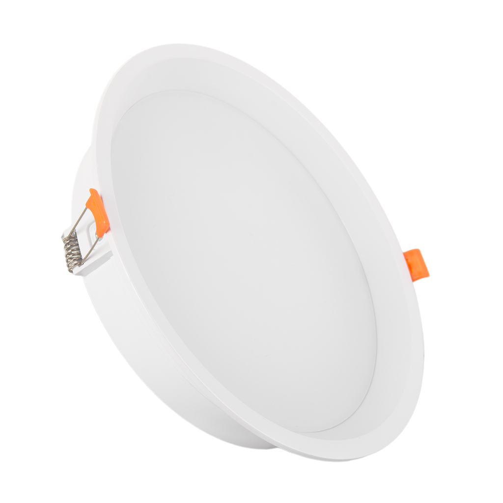 Downlight LED 24W 140Lm/W Driver LIFUD Flicker Free 6000ºK [HO-DL01-LI-24W-CW]
