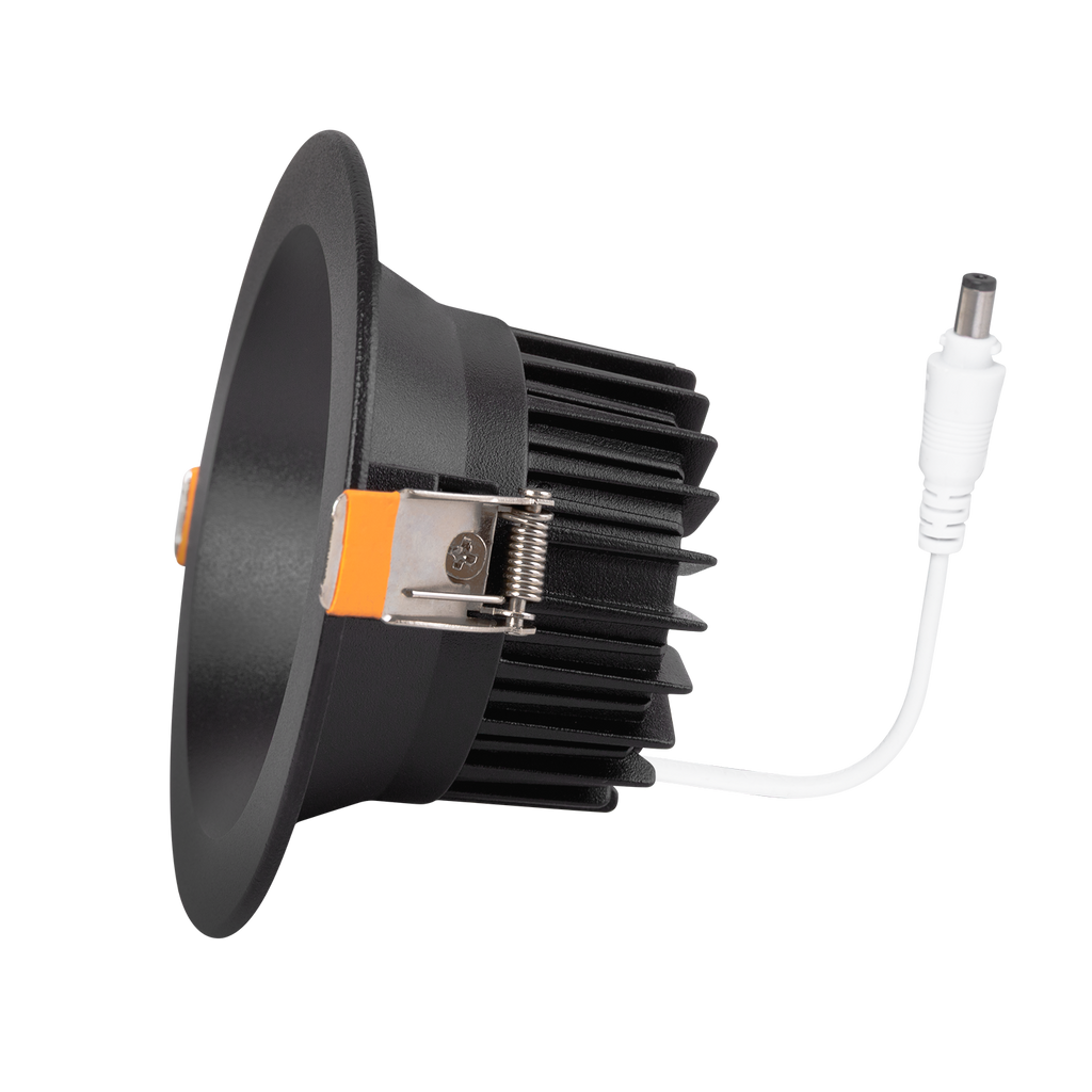 LED Downlight rund 9W 900Lm 6000ºK Antireflex UGR19 40.000H Schwarz