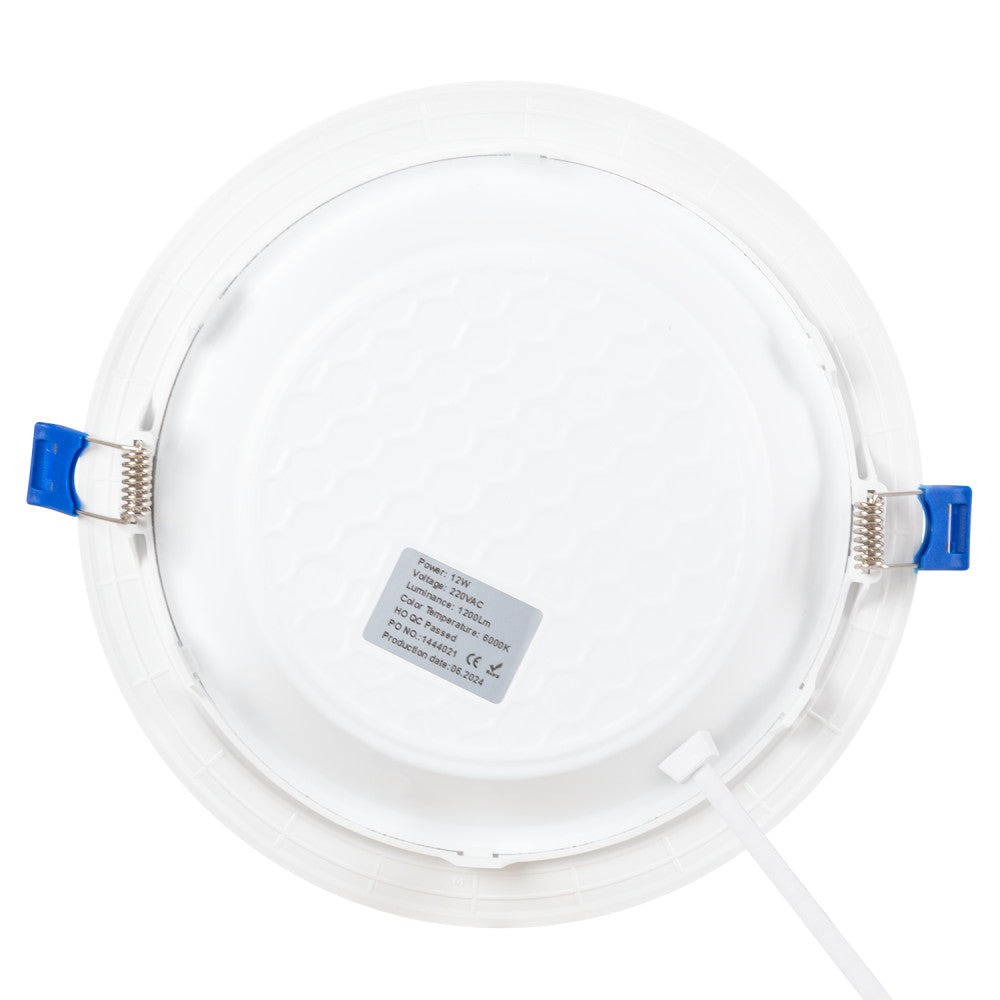 LED-Einbauleuchte 100Lm/W 12W 1200Lm 6000ºK IP20 [HO-DLC-12W-1200LM-CW]