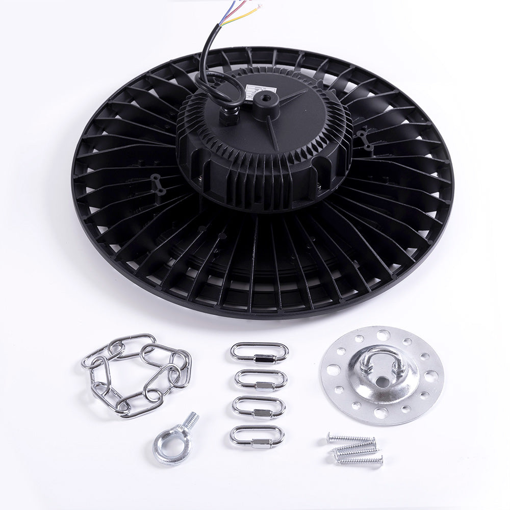 Campânula alta LED 200W 38.000Lm 6000ºK PRO IP65 100.000H [HO-HB-200W-190-CW]